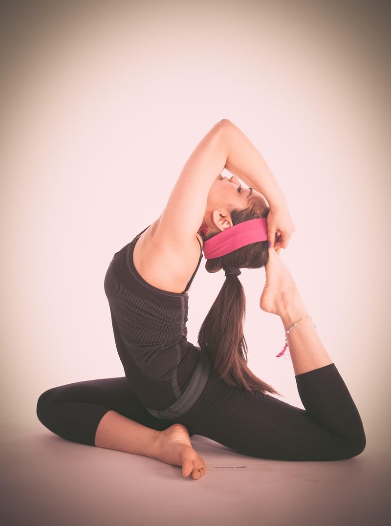 Fitness Yoga Stretching Woman