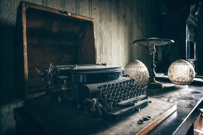 Vintage typewriter